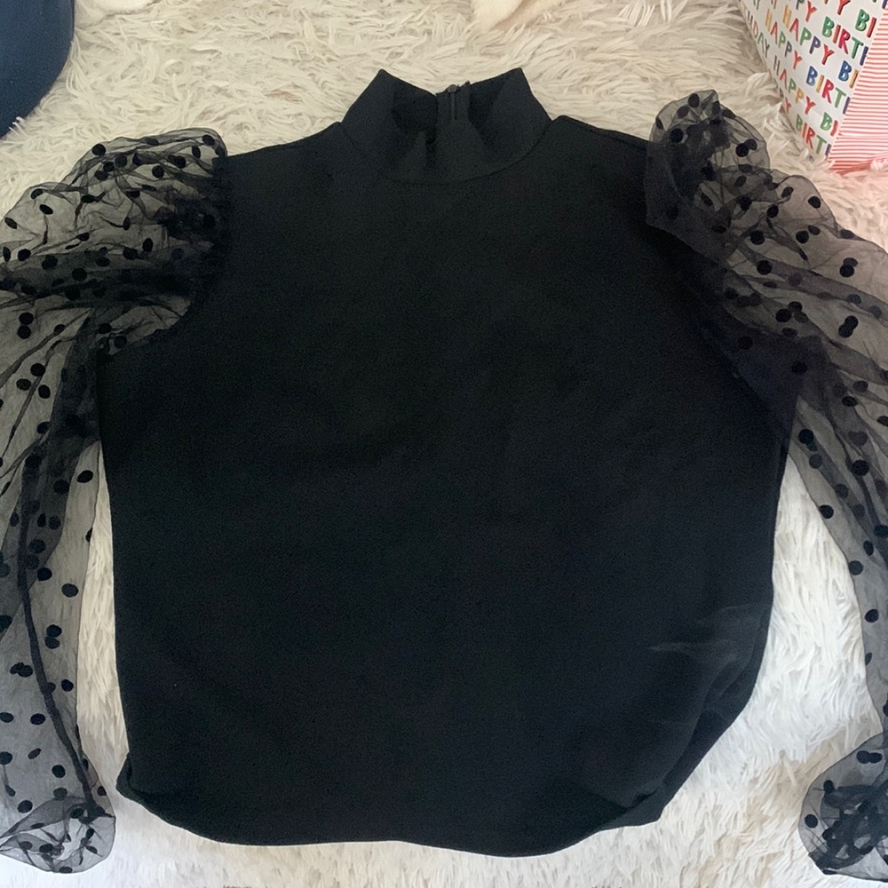 black blouse